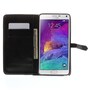 Wallet Case f�r Samsung Galaxy Note 4 TPU Stylish Rhombus
