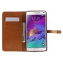 Wallet Case f�r Samsung Galaxy Note 4 TPU Stylish Rhombus