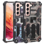 Outdoor H�lle f�r Samsung Galaxy S22 Camouflage Shockproof Schutz Cover Armor