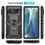 Outdoor H�lle f�r Google Pixel 7 TPU PC Hybrid Sergeant Armor Ring Cover Case