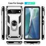 Outdoor H�lle f�r Google Pixel 7 TPU PC Hybrid Sergeant Armor Ring Cover Case