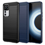 TPU H�lle f�r Xiaomi 12T 12T PRO Carbon Fiber Skin Brushed Schutzcover Case