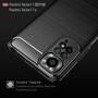 TPU H�lle f�r Xiaomi Redmi Note 11 Carbon Fiber Skin Brushed Schutzcover Case