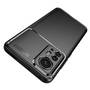 TPU H�lle f�r Xiaomi 12 PRO Carbon Fiber Muster Textur Shockproof Cover Case