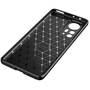 TPU H�lle f�r Xiaomi 12 PRO Carbon Fiber Muster Textur Shockproof Cover Case
