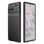 TPU H�lle f�r Google Pixel 7 Carbon Fiber Muster Textur Shockproof Cover Case
