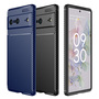 TPU H�lle f�r Google Pixel 7 Carbon Fiber Muster Textur Shockproof Cover Case