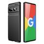 TPU H�lle f�r Google Pixel 7 PRO Carbon Fiber Muster Shockproof Back Cover Case