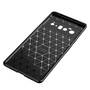 TPU H�lle f�r Google Pixel 6 PRO Carbon Fiber Muster Shockproof Back Cover Case