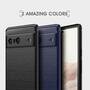 TPU H�lle f�r Google Pixel 7 Carbon Fiber Skin Brushed Schutz Cover Soft Case