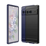 TPU H�lle f�r Google Pixel 7 Carbon Fiber Skin Brushed Schutz Cover Soft Case