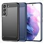 TPU H�lle f�r Samsung Galaxy S23 PLUS Carbon Fiber Skin Brushed Schutzcover Case