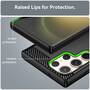 TPU Hlle fr Samsung Galaxy S23 ULTRA Carbon Fiber Skin Brushed Backcover Case