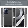 TPU H�lle f�r Xiaomi 13 LITE Carbon Fiber Skin Brushed Schutzcover Soft Case