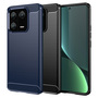 TPU H�lle f�r Xiaomi 13 PRO Carbon Fiber Skin Brushed Schutz Backcover Soft Case