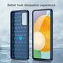 TPU H�lle f�r Samsung Galaxy A52 A52s Carbon Fiber Skin Brushed Backcover Case