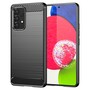 TPU H�lle f�r Samsung Galaxy A53 Carbon Fiber Skin Brushed Schutzcover Soft Case
