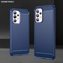 TPU H�lle f�r Samsung Galaxy A33 5G Carbon Fiber Skin Brushed Backcover Case