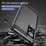 TPU H�lle f�r Xiaomi 12 12X Carbon Fiber Skin Brushed Schutz Backcover Soft Case