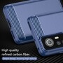 TPU H�lle f�r Xiaomi 12 12X Carbon Fiber Skin Brushed Schutz Backcover Soft Case