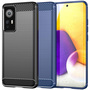 TPU H�lle f�r Xiaomi 12 12X Carbon Fiber Skin Brushed Schutz Backcover Soft Case