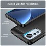 TPU H�lle f�r Xiaomi 12 LITE Carbon Fiber Skin Brushed Schutzcover Soft Case