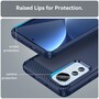 TPU H�lle f�r Xiaomi 12 LITE Carbon Fiber Skin Brushed Schutzcover Soft Case