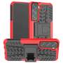Outdoor H�lle f�r Samsung Galaxy S22 Tire Rutschfest Kickstand PC TPU Cover Case