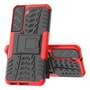 Outdoor H�lle f�r Samsung Galaxy S22 Tire Rutschfest Kickstand PC TPU Cover Case