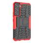 Outdoor H�lle f�r Samsung Galaxy S22 Tire Rutschfest Kickstand PC TPU Cover Case