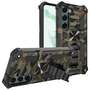 Outdoor H�lle f�r Samsung Galaxy S23 PLUS Camouflage Shockproof PC Schutzcover