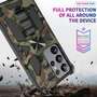 Outdoor H�lle f�r Samsung Galaxy S23 ULTRA Camouflage Shockproof PC Schutzcover