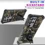 Outdoor H�lle f�r Samsung Galaxy S23 ULTRA Camouflage Shockproof PC Schutzcover