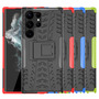 Outdoor H�lle f�r Samsung Galaxy S23 ULTRA Tire Rutschfest Stand PC TPU Case
