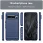 TPU H�lle f�r Google Pixel 8 PRO Carbon Fiber Skin Brushed Schutzcover Soft Case