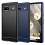 TPU H�lle f�r Google Pixel 7a Carbon Fiber Skin Brushed Schutzcover Soft Case