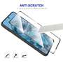 Schutzglas f�r Google Pixel 8 PRO Full Cover Full Glue Tempered Glass Folie Film