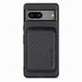 TPU H�lle f�r Google Pixel 7 Carbon Fiber Magnetic Bag Card Schutz H�lle Cover