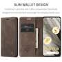 CASEME Handy Tasche f�r Google Pixel 8 Wallet 013 Series Klapp H�lle Business