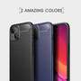 TPU H�lle f�r Apple iPhone 14 Carbon Fiber Skin Brushed Schutzcover Soft Case