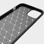 TPU H�lle f�r Apple iPhone 14 Carbon Fiber Skin Brushed Schutzcover Soft Case