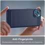 TPU H�lle f�r Apple iPhone 14 PLUS Carbon Fiber Skin Brushed Schutzcover Case