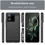 TPU H�lle f�r Xiaomi 13T | 13T PRO Carbon Fiber Skin Brushed Schutzcover Case