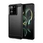 TPU H�lle f�r Xiaomi 13T | 13T PRO Carbon Fiber Skin Brushed Schutzcover Case