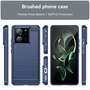 TPU H�lle f�r Xiaomi 13T | 13T PRO Carbon Fiber Skin Brushed Schutzcover Case