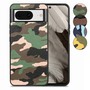 TPU Hlle fr Google Pixel 8 Camouflage Schutz Case Army Flexibel Tarn Muster
