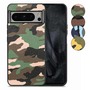 TPU Hlle fr Google Pixel 8 PRO Camouflage Schutz Case Army Flexi Tarn Cover