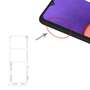 Dual Sim Tray f�r Samsung Galaxy A22 4G Kartenhalter Fach Schlitten SD Card Slot