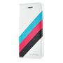 Wallet Case f�r Apple iPhone 6 6S Handy Tasche Drei Streifen Stripes