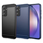 TPU H�lle f�r Samsung Galaxy A55 Carbon Fiber Skin Brushed Schutzcover Soft Case